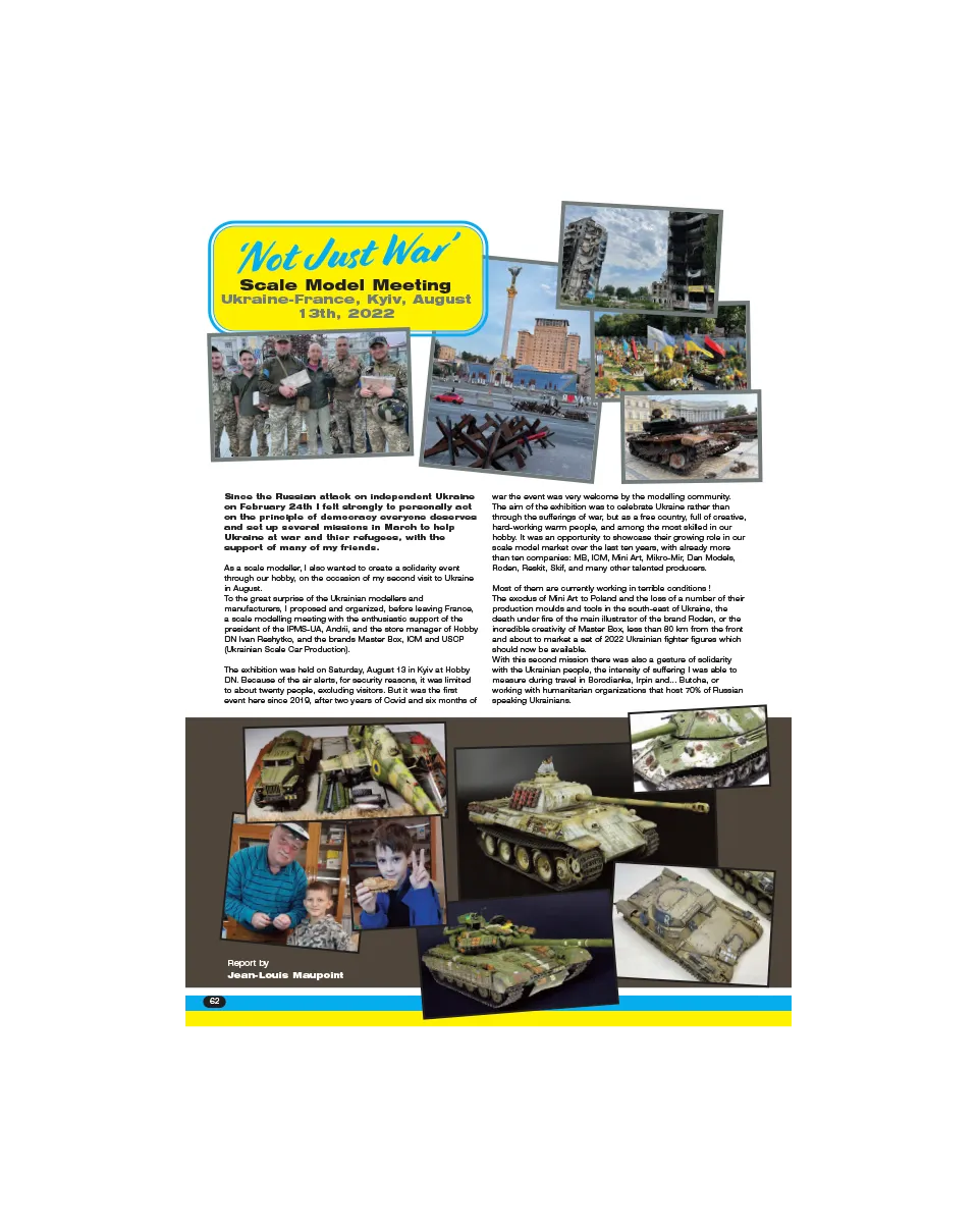 AFV Modeller AFV129 rivista PDF Not Just War 2 pagine