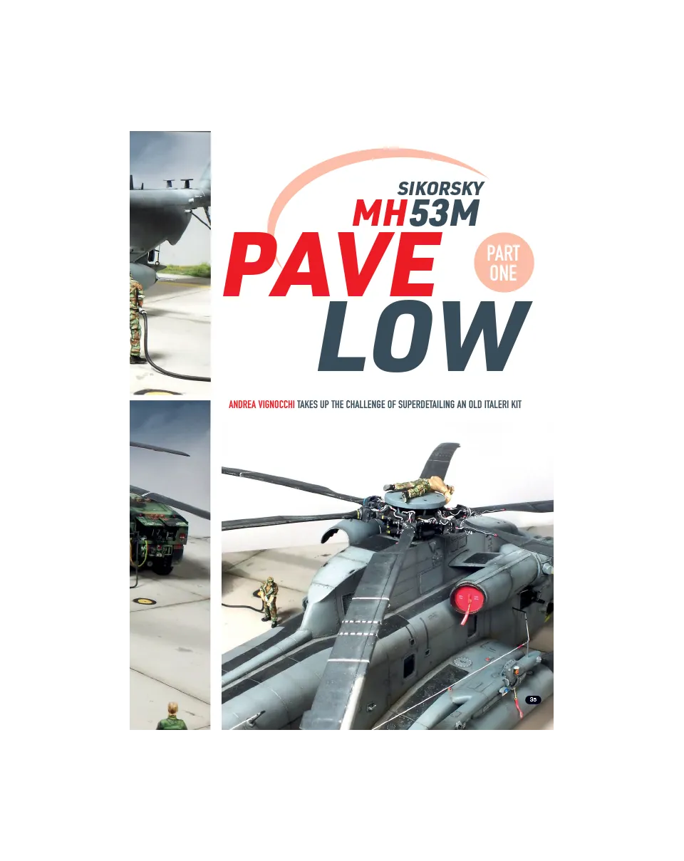 AFV Modeller AIR116 MH-53 Pave Low rivista PDF 1:72