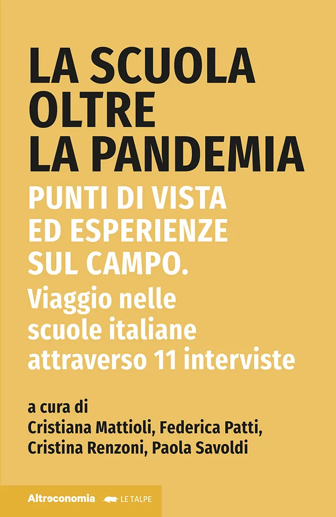 Altreconomia La scuola oltre la pandemia libro