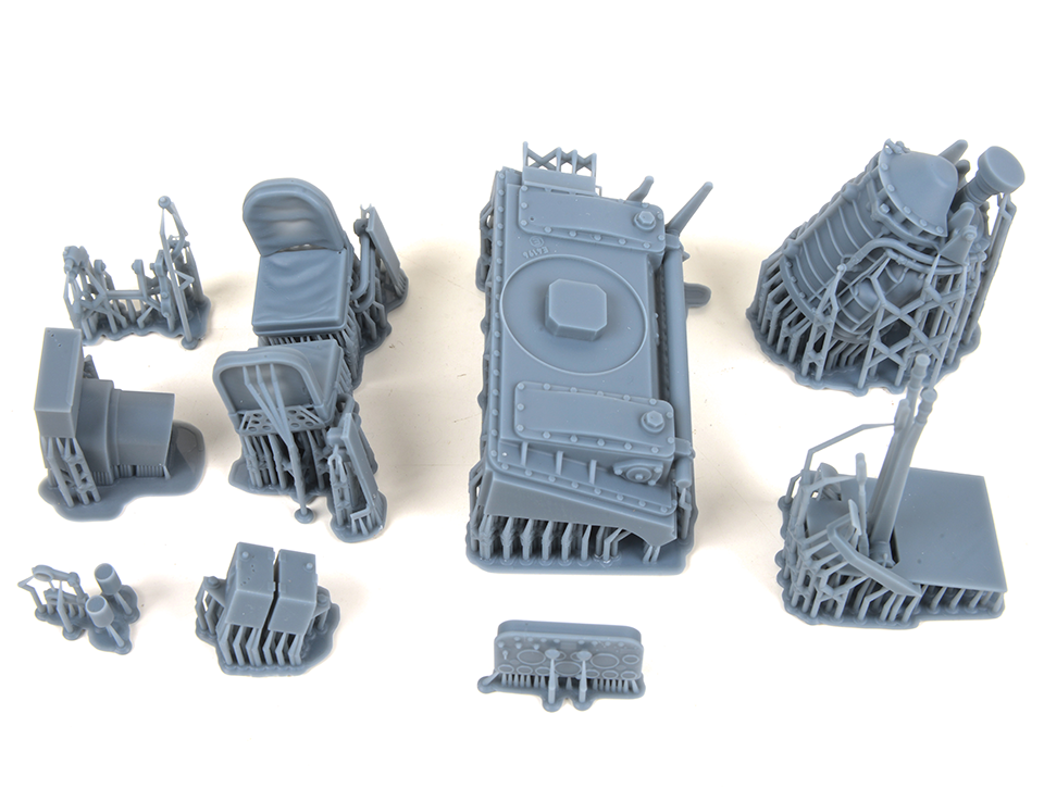 AFV Modeller 16340 M10 Achilles abitacolo set dettaglio 1:35