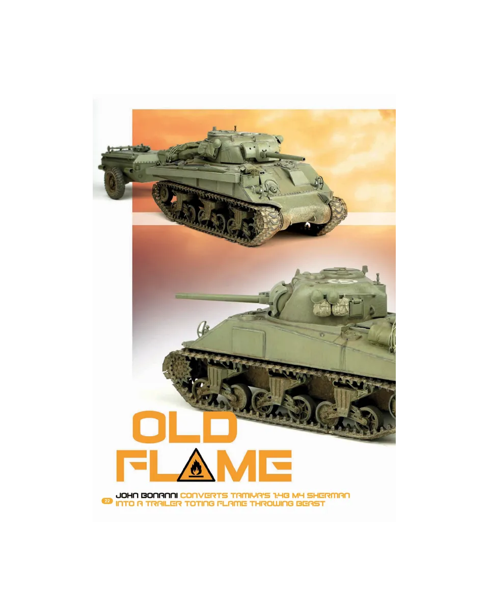 AFV Modeller AFV113 Old Flame articolo PDF copia singola