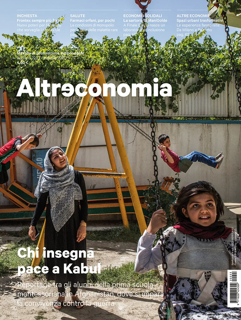 Altreconomia 223 Chi insegna pace a Kabul rivista
