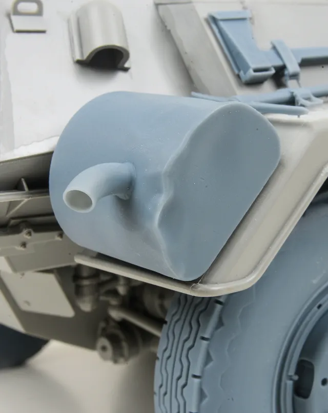 AFV Modeller 16206 marmitte 1:16 Puma Sd.Kfz.234