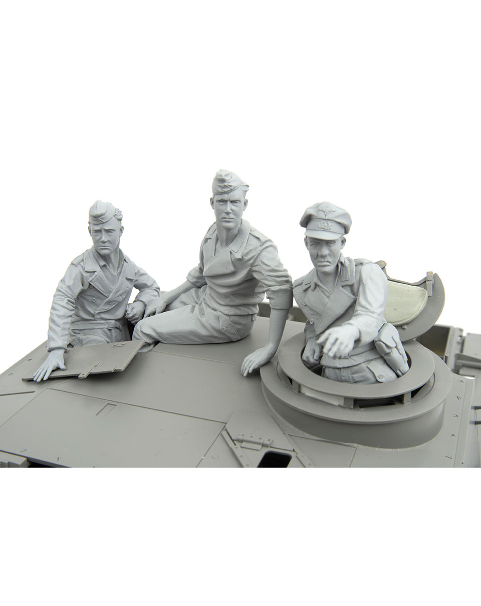 AFV Modeller StuG III Heer Crew Figure 1:16 Equipaggio