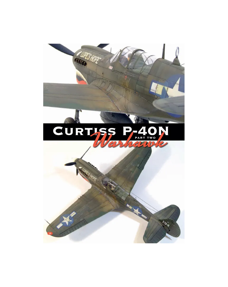 AFV Modeller AIR63 P-40 Warhawk 2 articolo PDF aerei