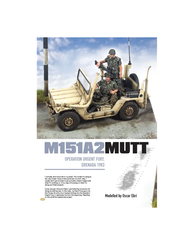 AFV Modeller AFV132 Mutt articolo PDF copia singola