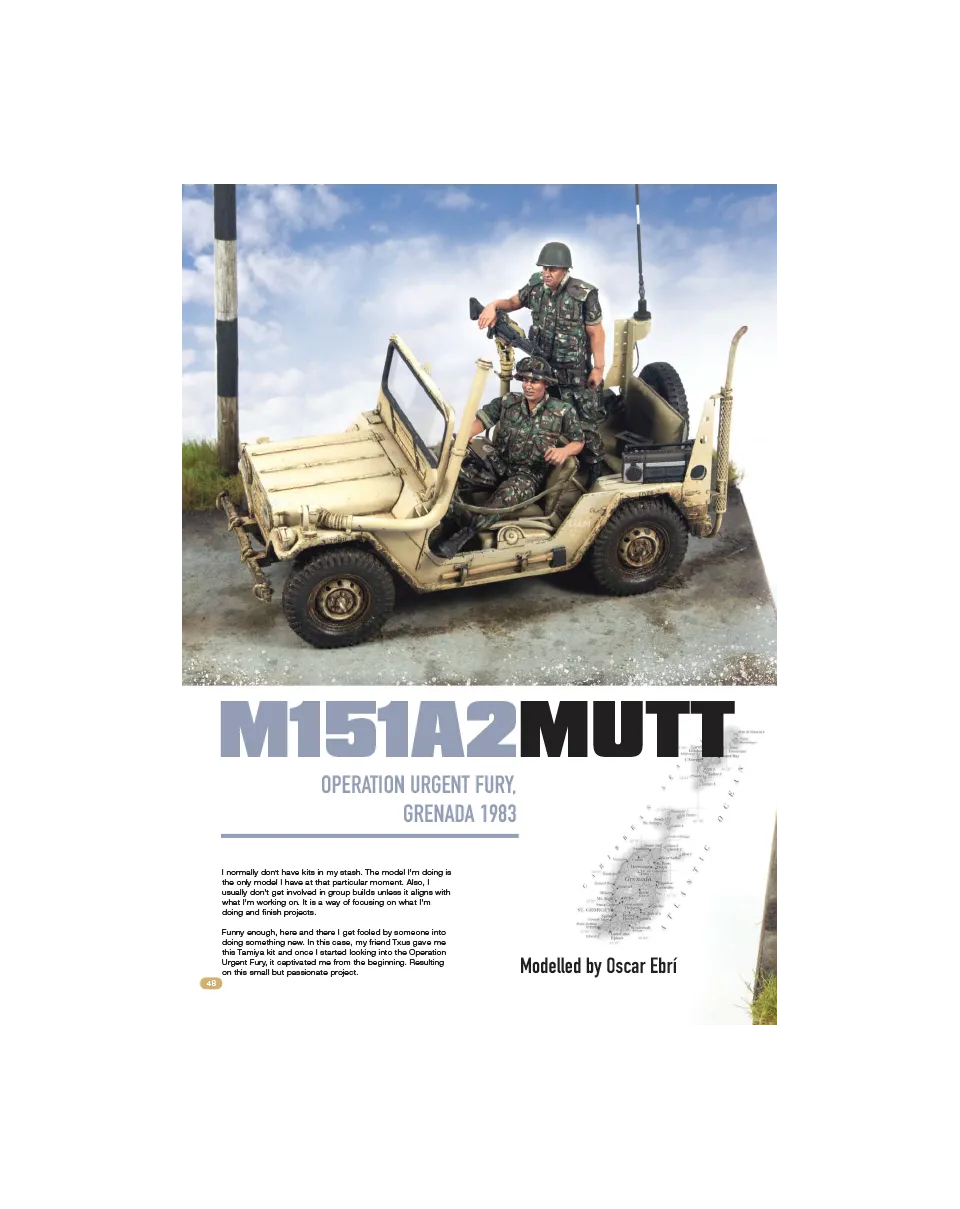 AFV Modeller AFV132 Mutt articolo PDF copia singola