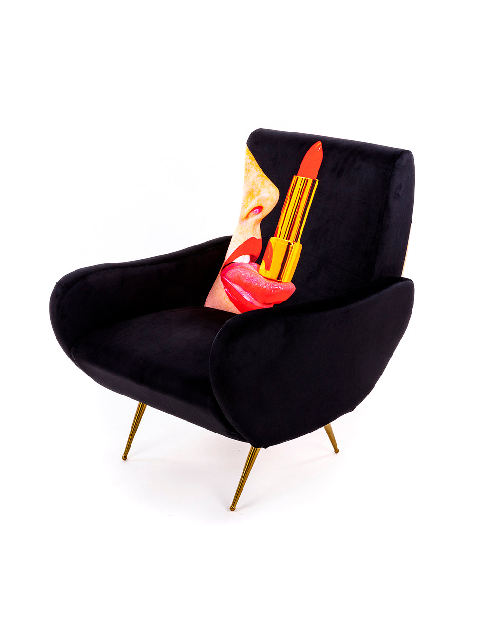 Toiletpaper Armchair poltrona tessuto 70x79 cm