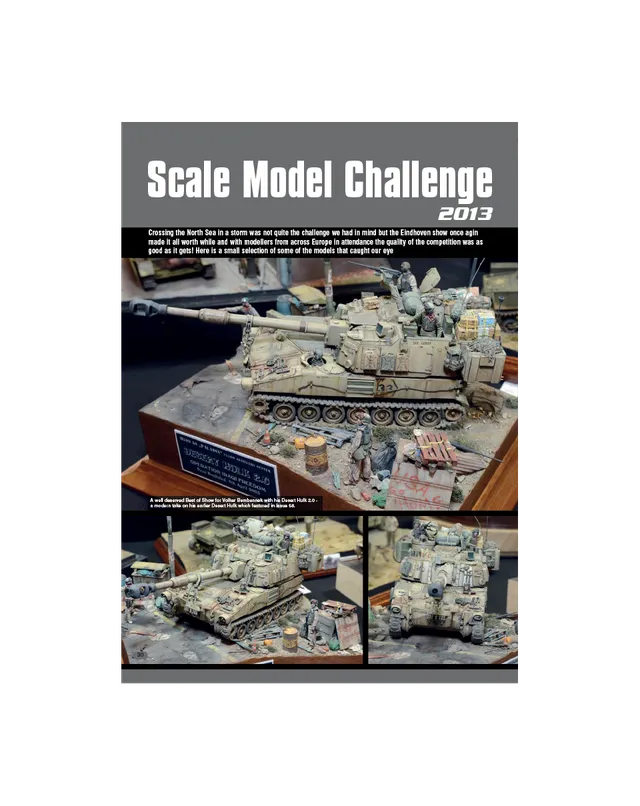 AFV Modeller AFV74 Scale Model Challenge rivista PDF