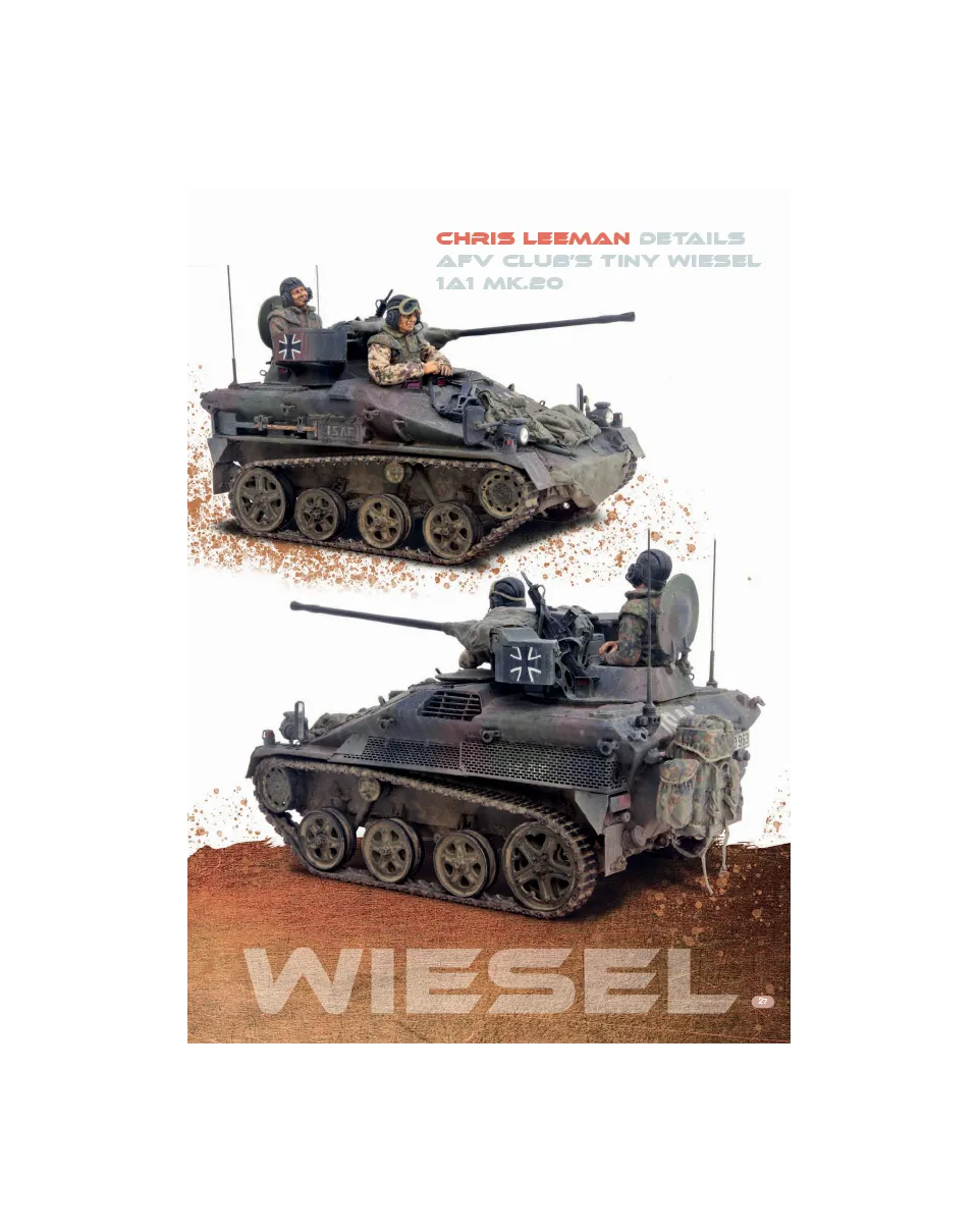 AFV Modeller AFV108 Wee Wiesel rivista copia singola PDF
