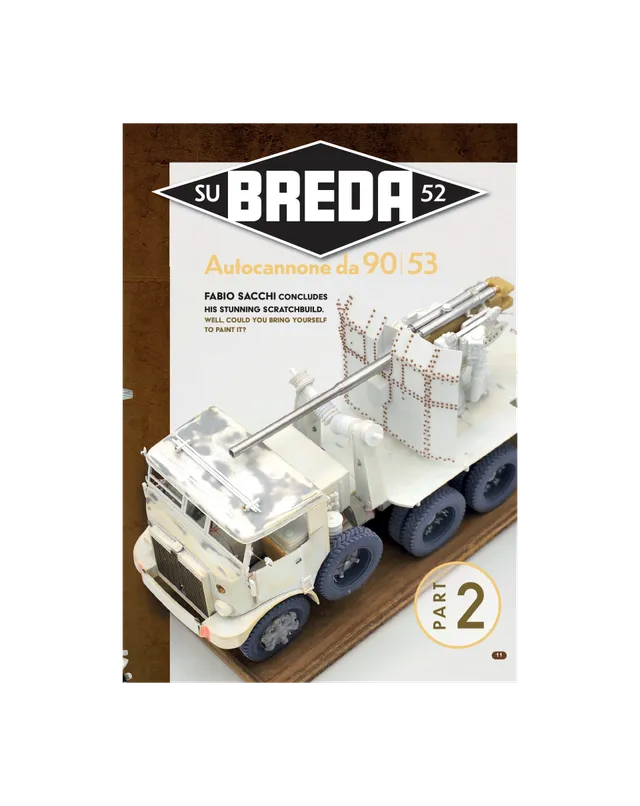 AFV Modeller AFV118 Autocannon 90/53 Breda 52 rivista copia singola