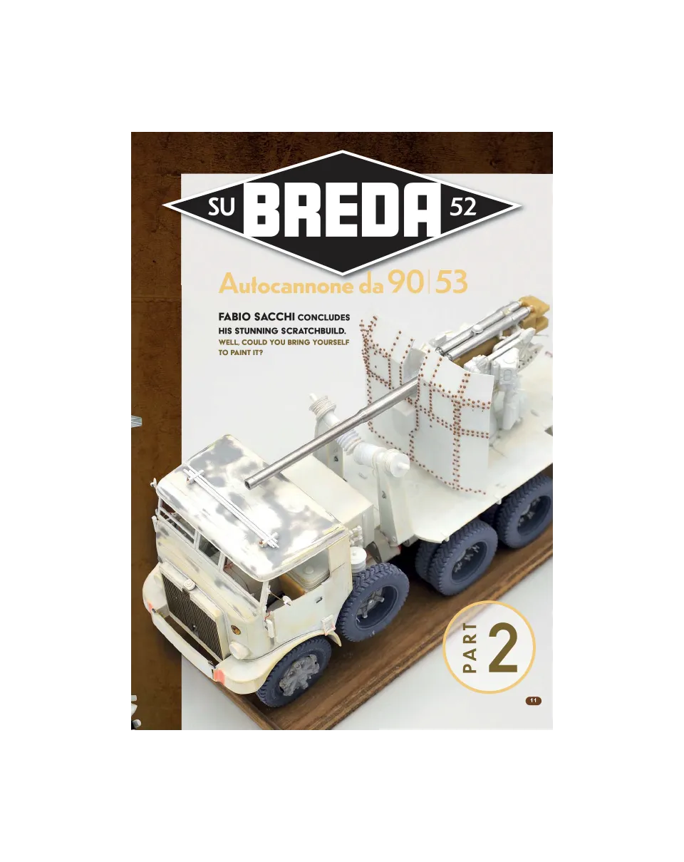 AFV Modeller AFV118 Autocannon 90/53 Breda 52 rivista copia singola