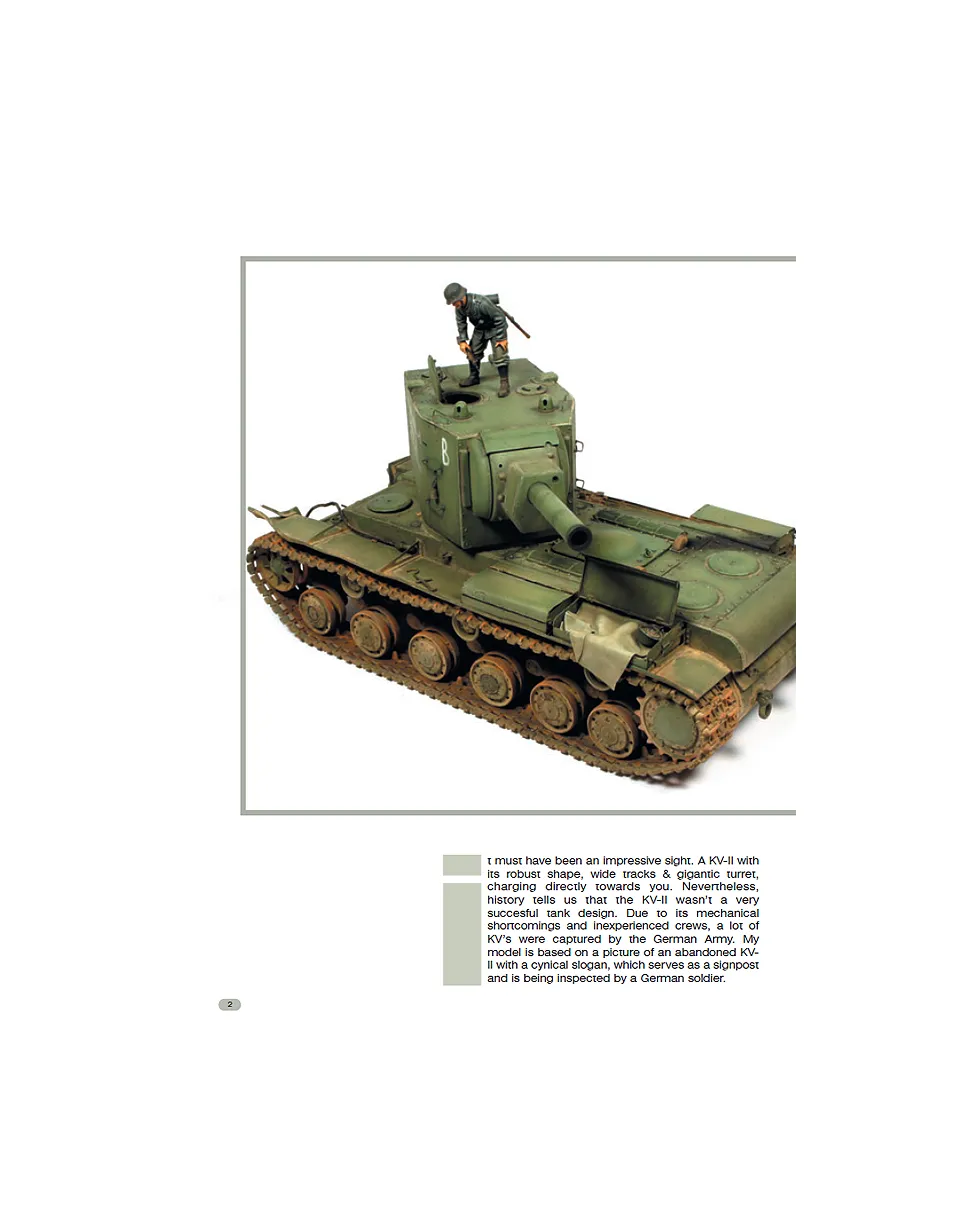 AFV Modeller Issue 41 articolo PDF KV-II