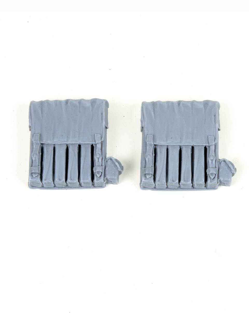 AFV Modeller 16183 giberne MP40 1:16 set 2 pezzi