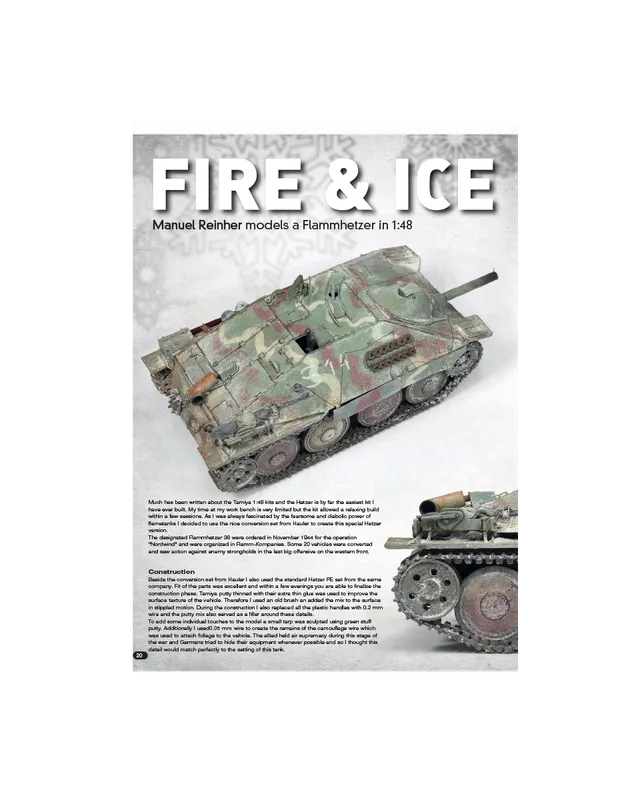 AFV Modeller AFV93 Fire and Ice rivista PDF copia singola