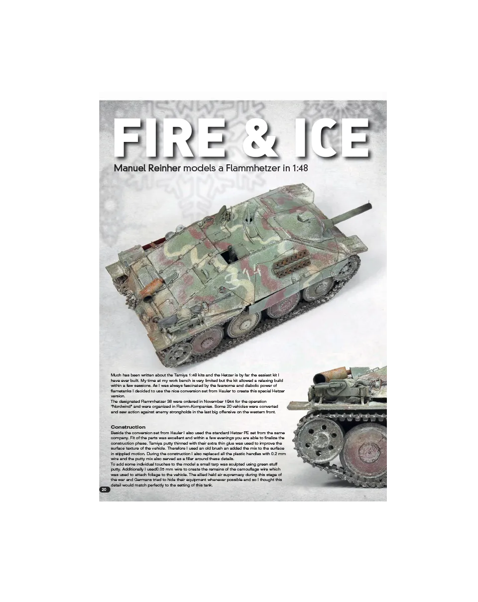 AFV Modeller AFV93 Fire and Ice rivista PDF copia singola