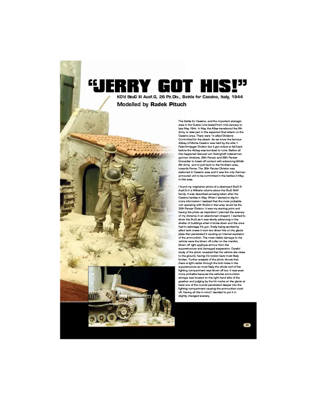 AFV Modeller AFV76 PDF Jerry got His copia singola