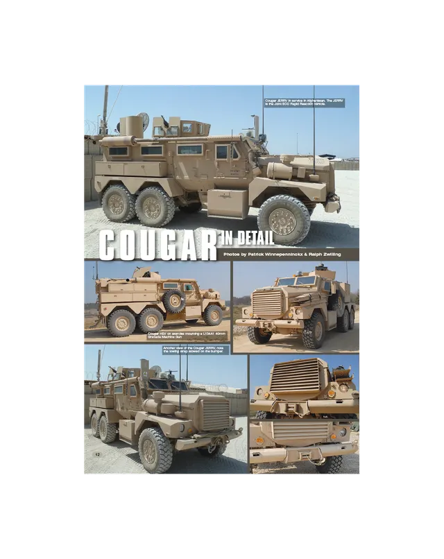 AFV Modeller AFV82 Cougar Details articolo PDF blindati
