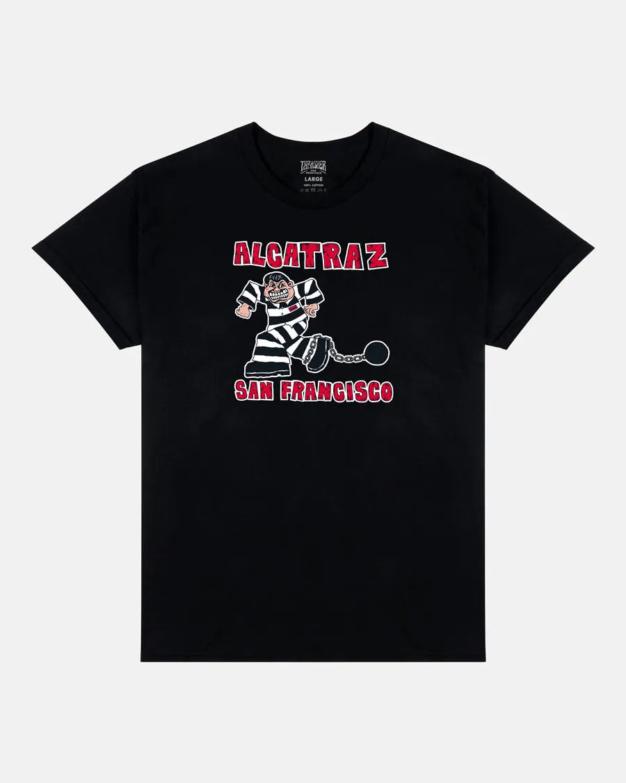 Thrasher Alcatraz Gigliotti T-Shirt nera cotone