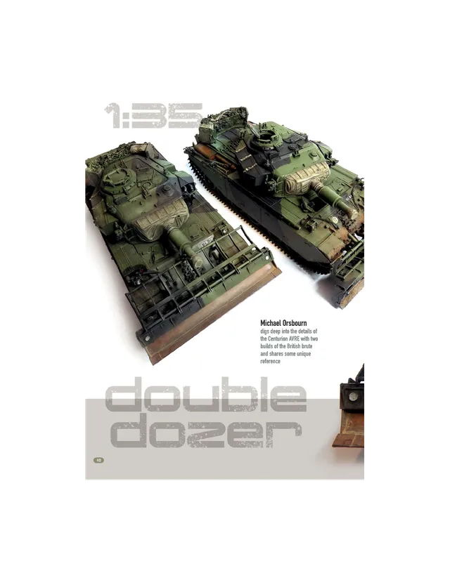 AFV Modeller AFV136 Double Dozer articolo PDF