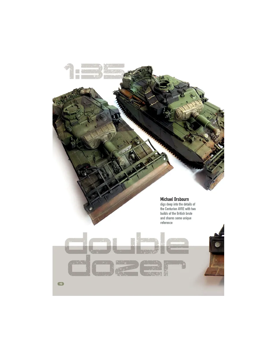 AFV Modeller AFV136 Double Dozer articolo PDF
