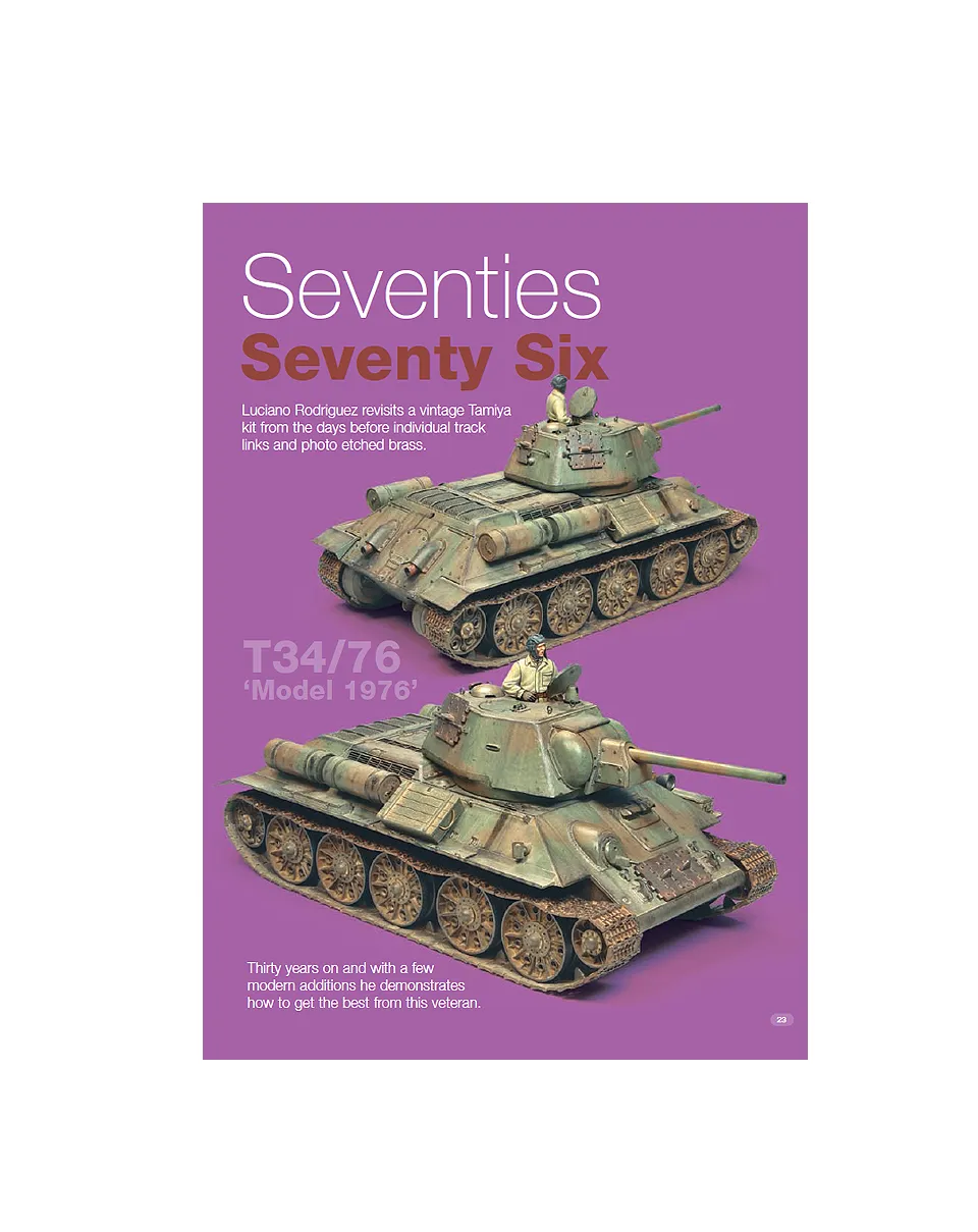 AFV Modeller Issue 31 Seventies Seventy Six articolo PDF