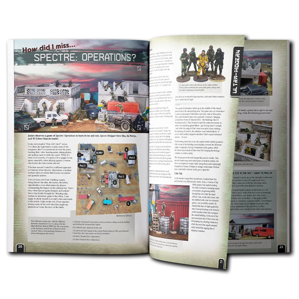 Wargames Illustrated WI448 rivista aprile 2025 ultra-moderno