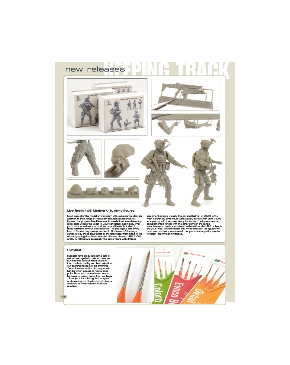 AFV Modeller AFV70 rivista PDF Keeping Track