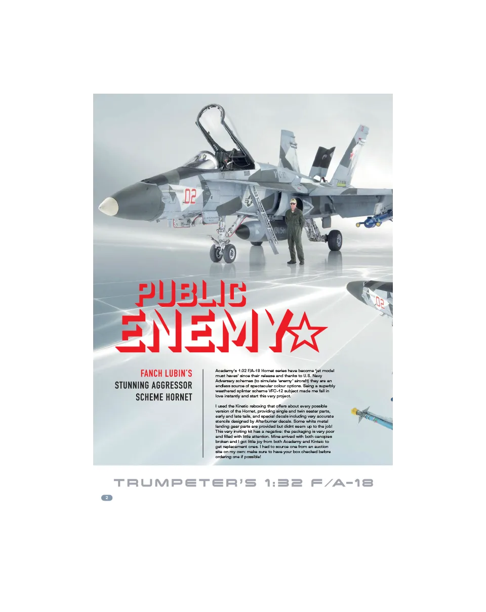 AFV Modeller AIR98 Public Enemy articolo PDF aerei