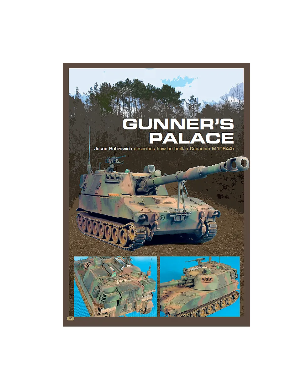AFV Modeller Issue 48 Gunners Palace articolo PDF artiglieria