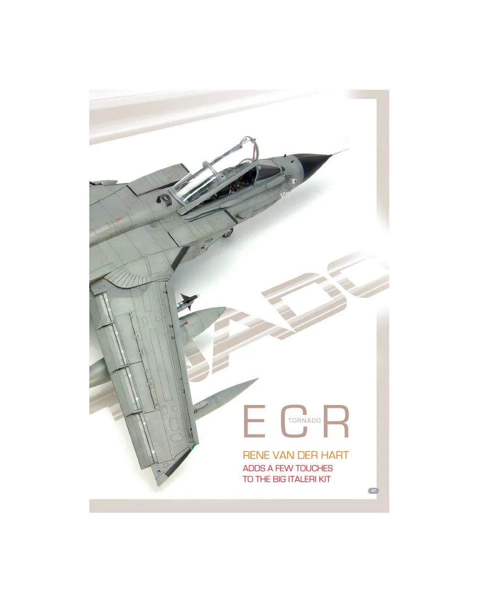 AIR Modeller AIR123 Tornado ECR articolo PDF