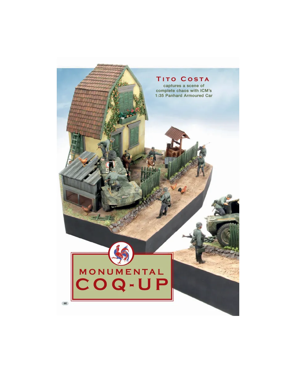 AFV Modeller AFV107 Monnumental Coq-up rivista copia singola