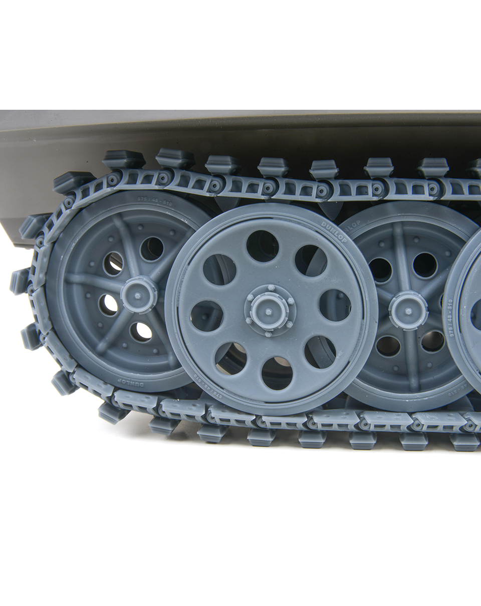 AFV Modeller 16147 Sd.Kfz. 251 ruote kit dettaglio Das Werk 1:16