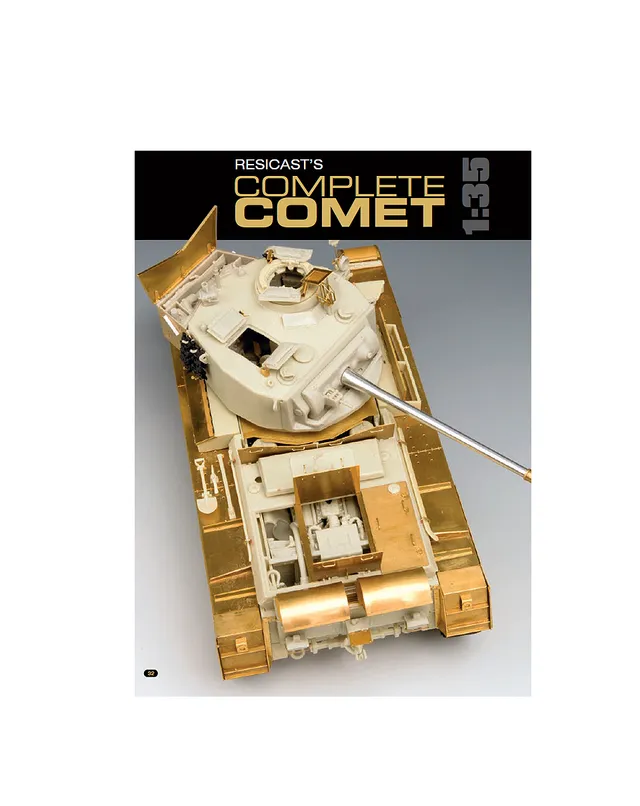 AFV Modeller Issue 56 articolo PDF Comet Resicast