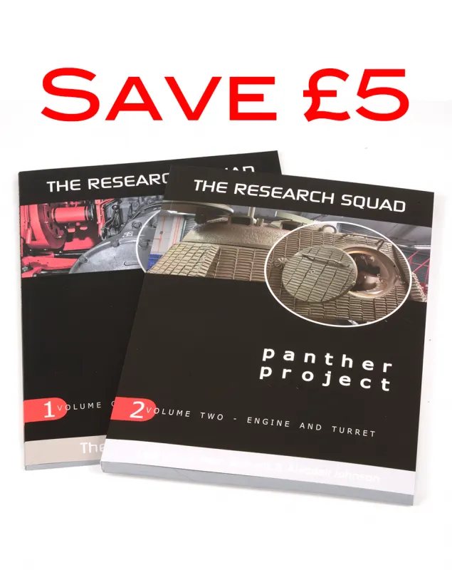AFV Modeller Panther Project libro Vol. 1+2