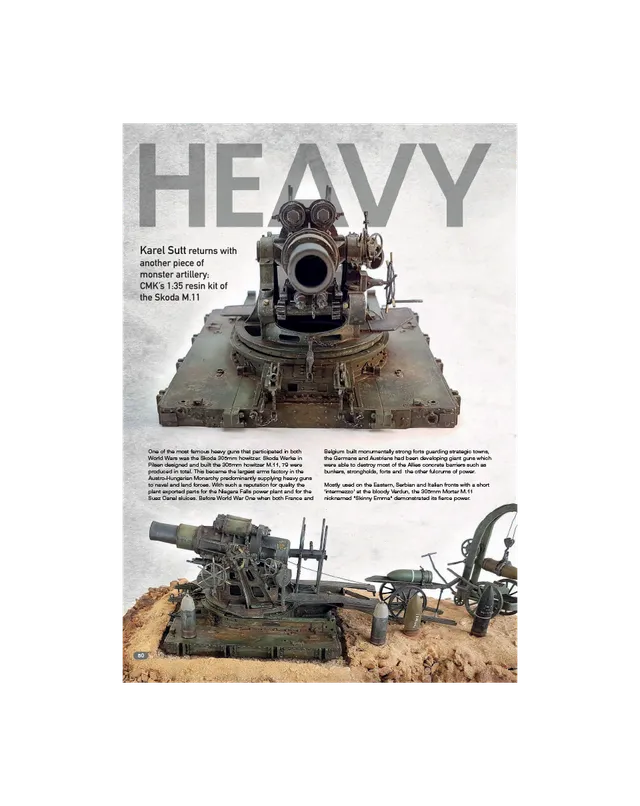 AFV Modeller AFV121 Heavy Hitter articolo PDF carri