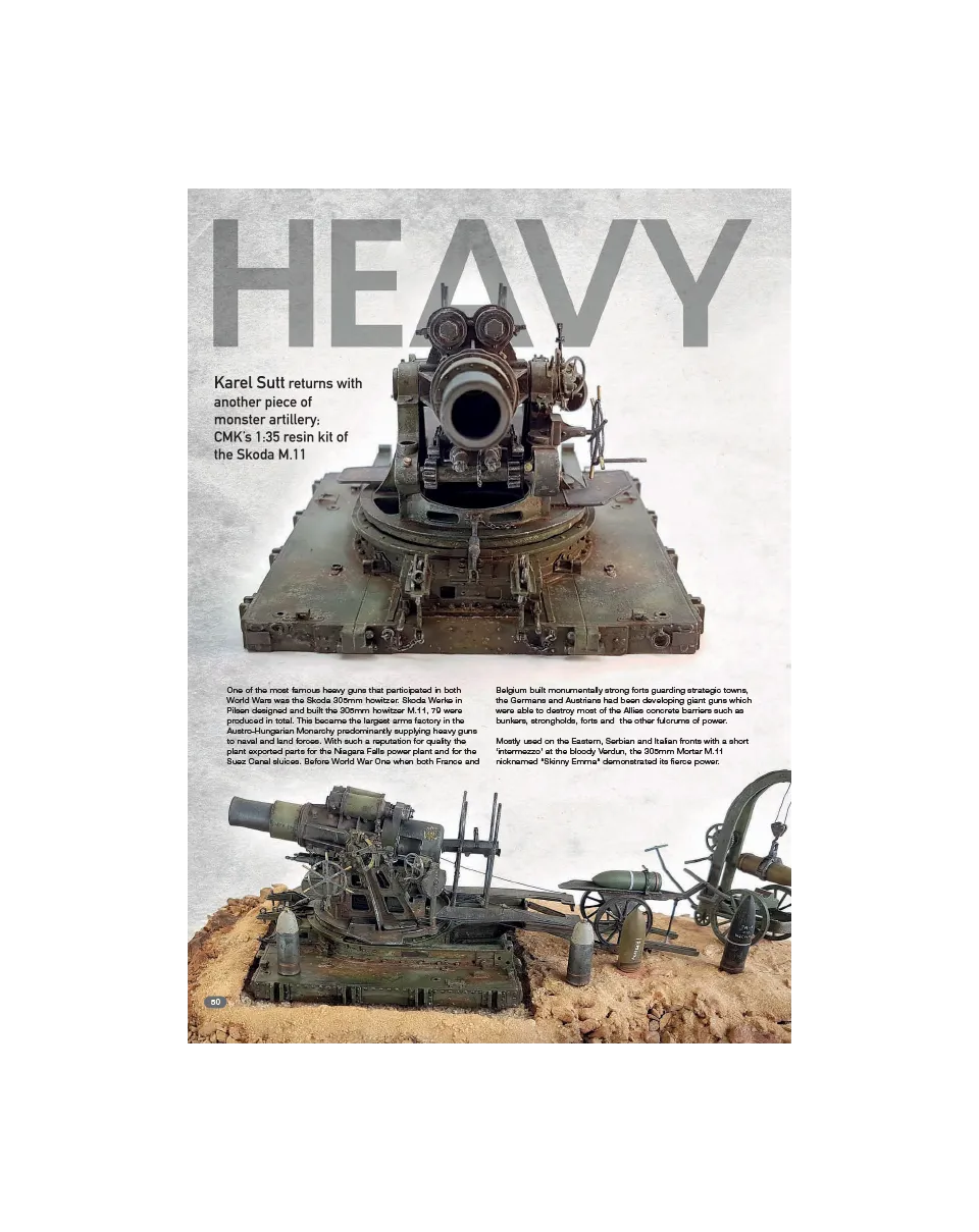 AFV Modeller AFV121 Heavy Hitter articolo PDF carri