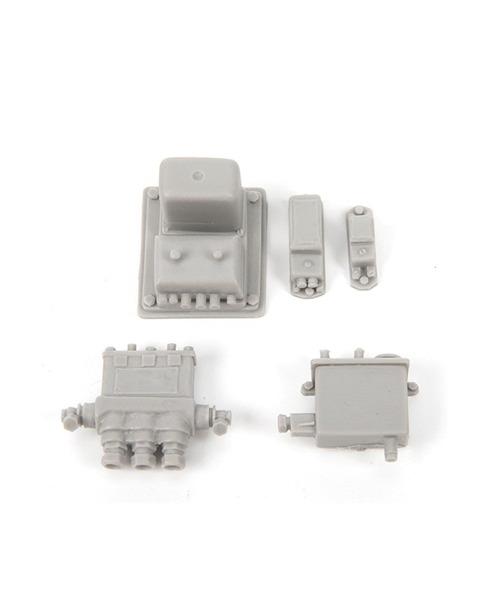 AFV Modeller 1:16 Engine Bay Set kit dettaglio motore