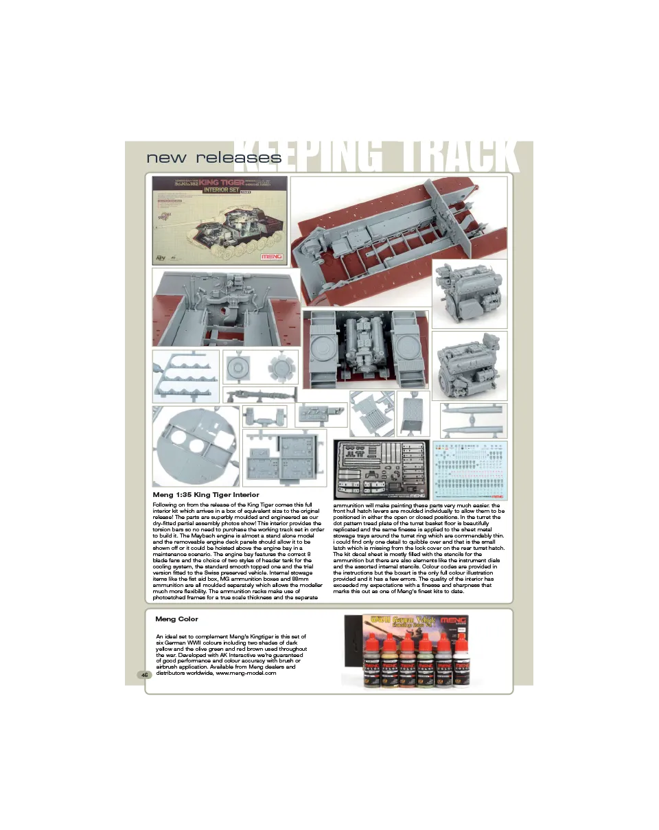 AFV Modeller AFV94 rivista PDF Keeping Track copia singola