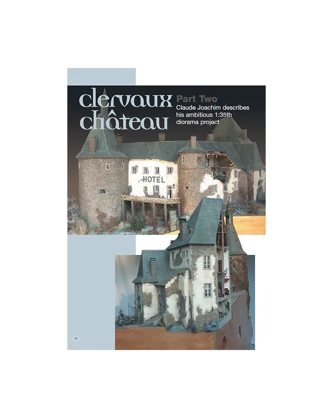 AFV Modeller Issue 40 articolo PDF Clerveaux Chateaux 2