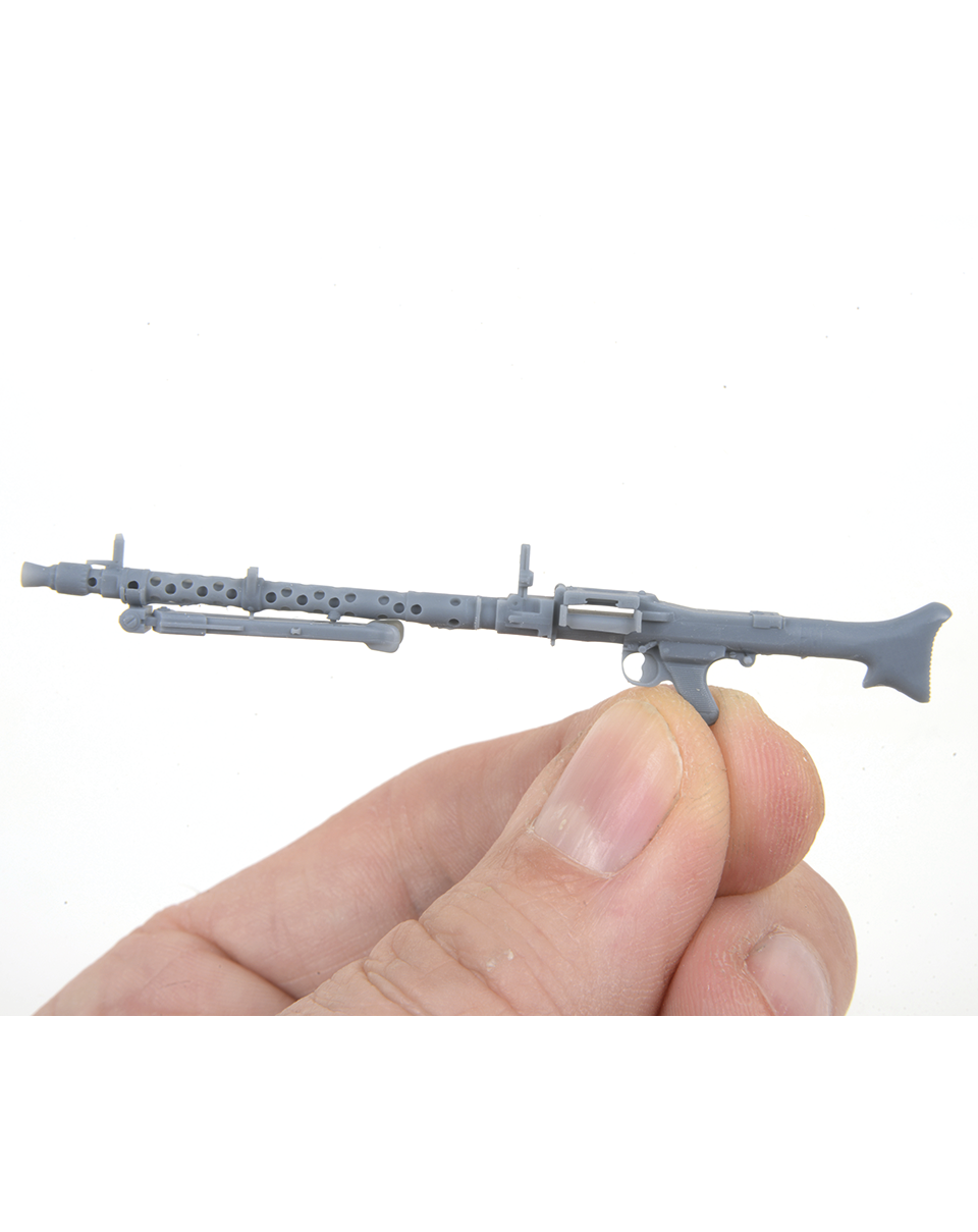 AFV Modeller 16128 MG34 with folded or extended bipod dettaglio 1:16