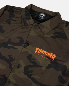 Thrasher Skategoat Coach Jacket giacca mimetica nylon
