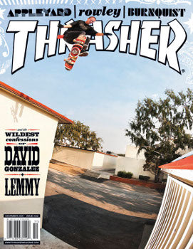 Thrasher Magazine novembre 2009 rivista copia Flip Sorry