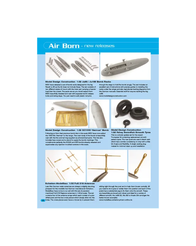 AFV Modeller AIR27 Air Born articolo PDF aerei