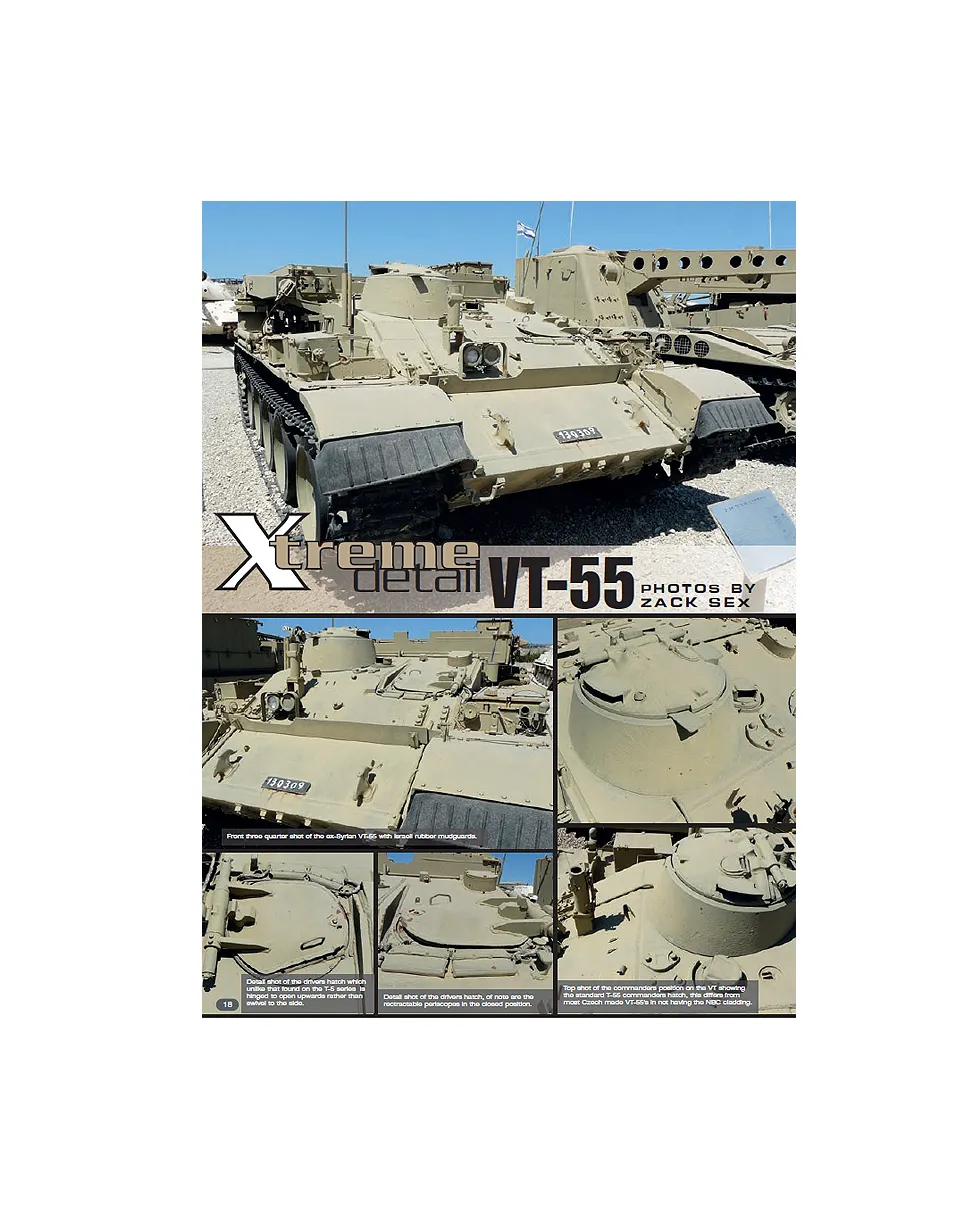 AFV Modeller Issue 57 VT-55 walkaround articolo PDF copia singola