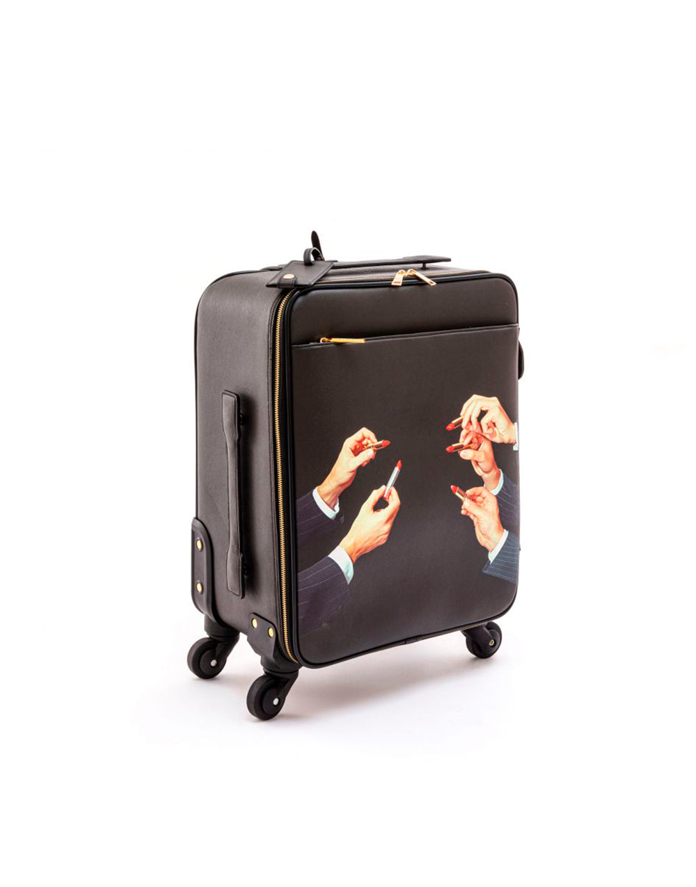 TOILETPAPER Lipstick Black trolley 40x55 cm
