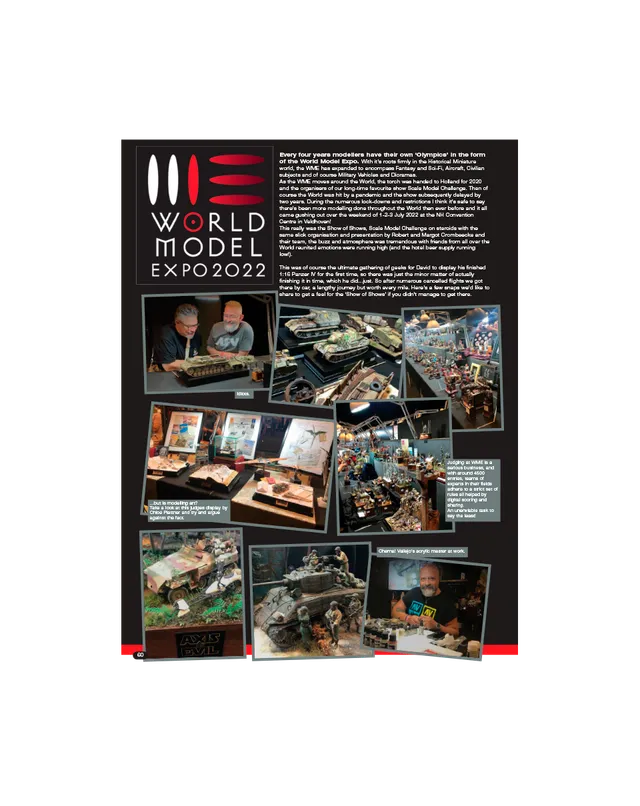 AFV Modeller AFV126 articolo PDF World Model Expo