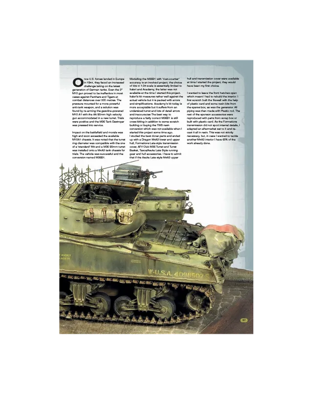 AFV Modeller AFV85 Rivista PDF M36B1
