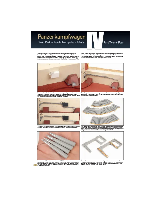 AFV Modeller AFV106 Panzerkampfwagen IV articolo PDF