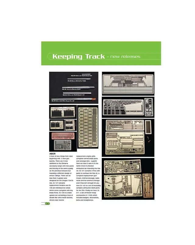 AFV Modeller Issue 19 Keeping Track articolo PDF cingoli